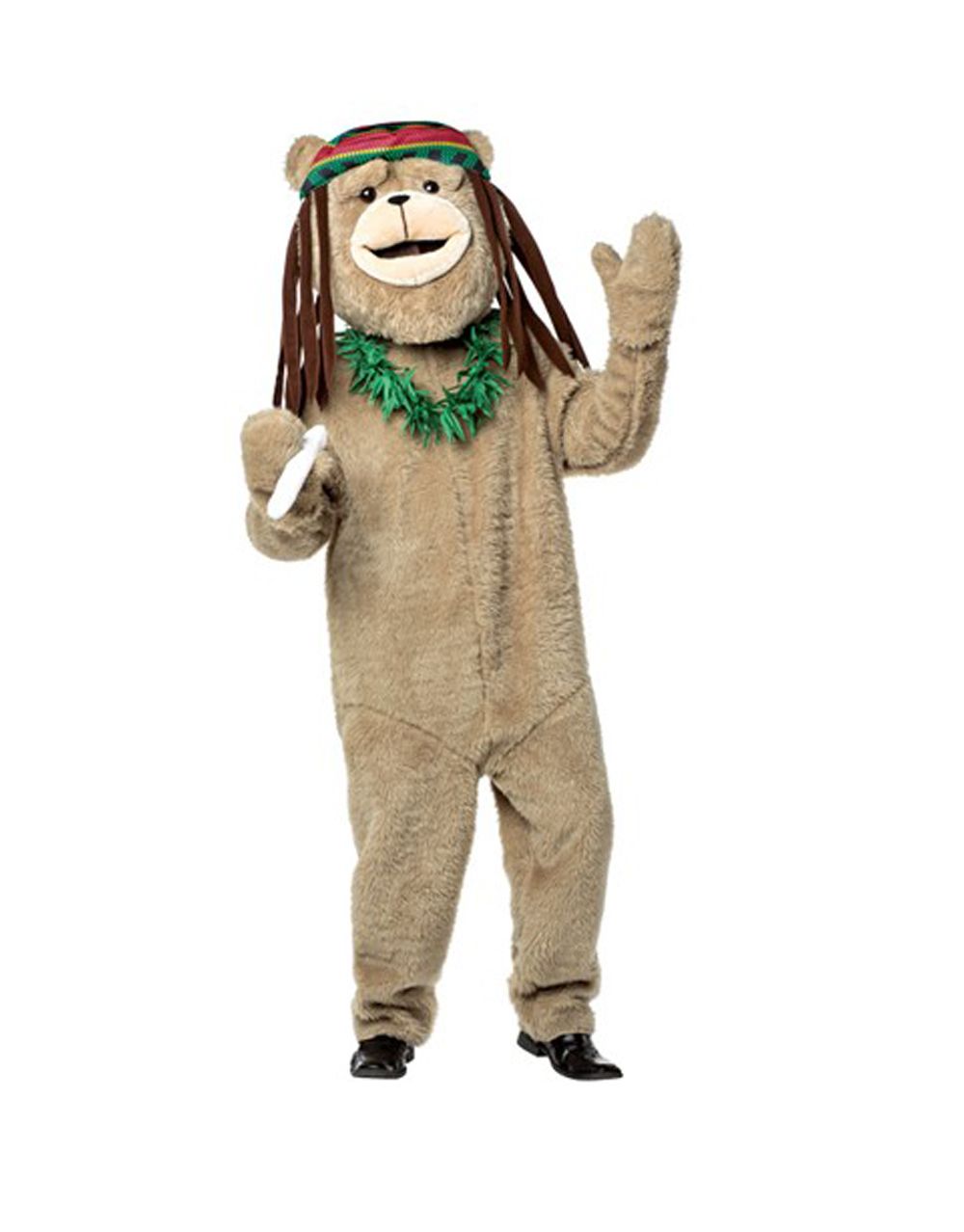Ted Rasta kit costume accessory for adults.