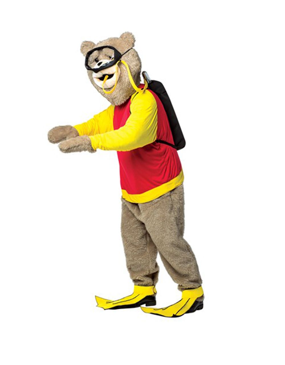 Ted scuba gear costume accessory for adults.