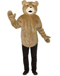 Ted bear tunic and head costume for adults.