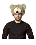 Ted bear hat costume accessory for adults.