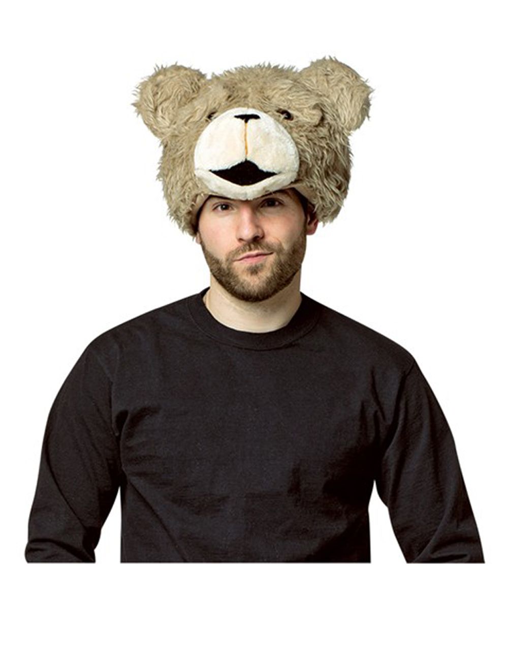 Ted bear hat costume accessory for adults.
