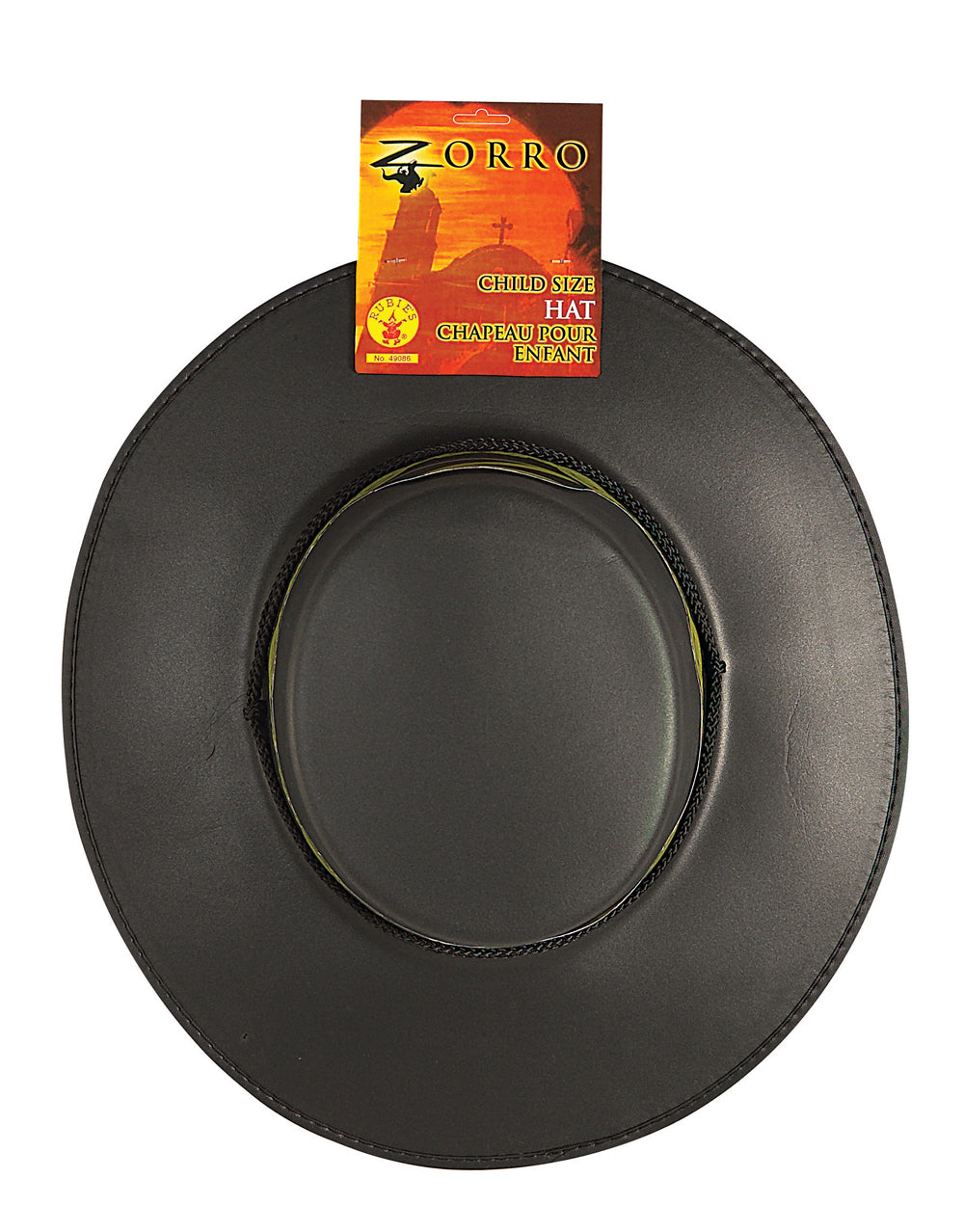 Zorro hat costume accessory for kids.