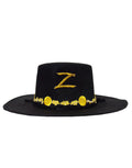 Zorro hat costume accessory for adults.