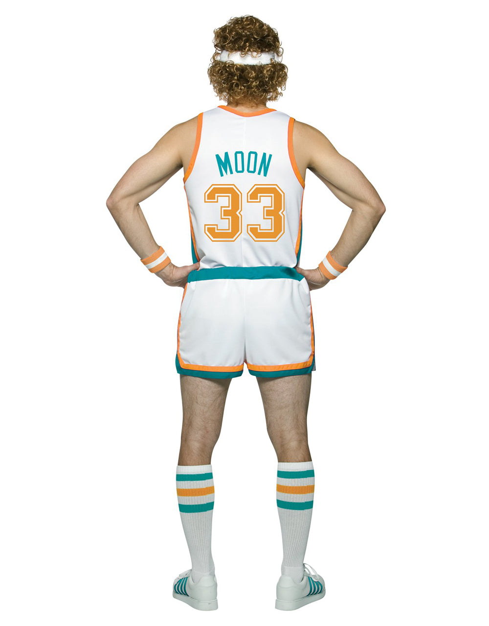 Semi-Pro Jackie Moon uniform costume for adults.