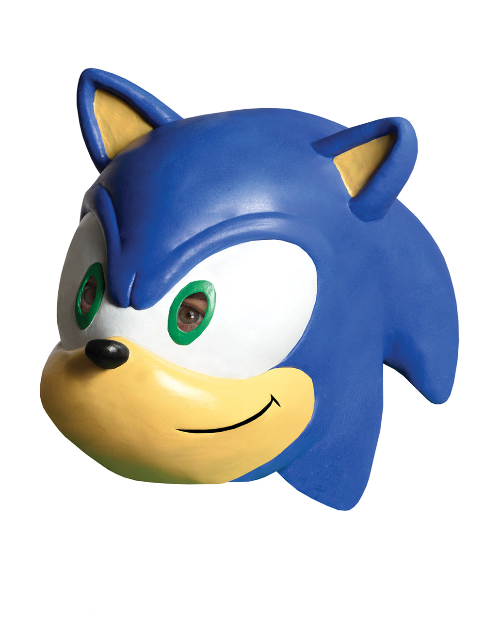 Sonic the Hedgehog 3/4 mask costume accessory for kids.