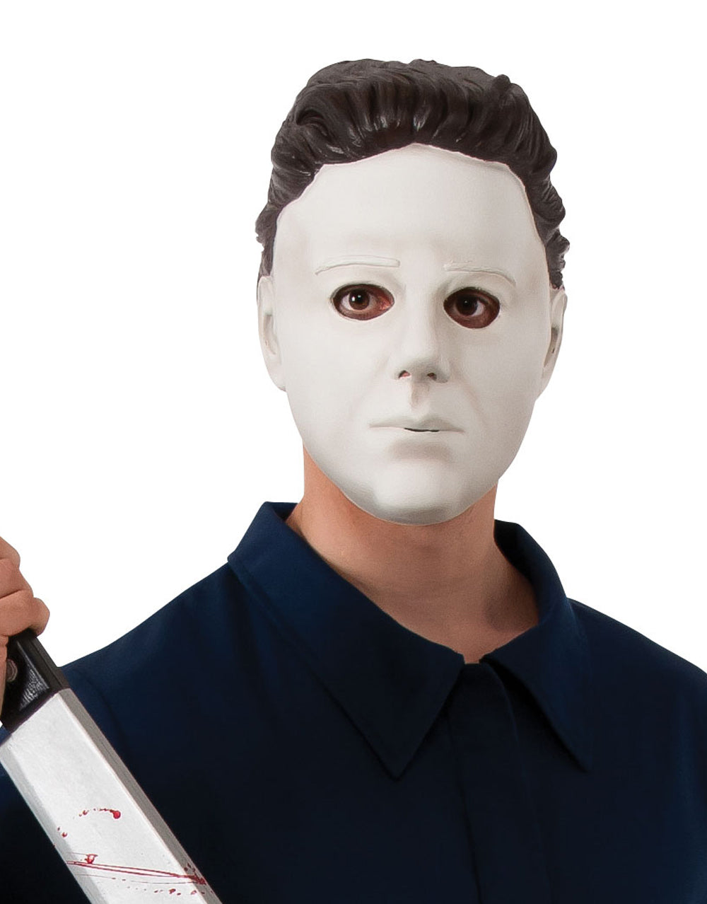 Halloween Michael Myers 3/4 mask costume accessory for adults.