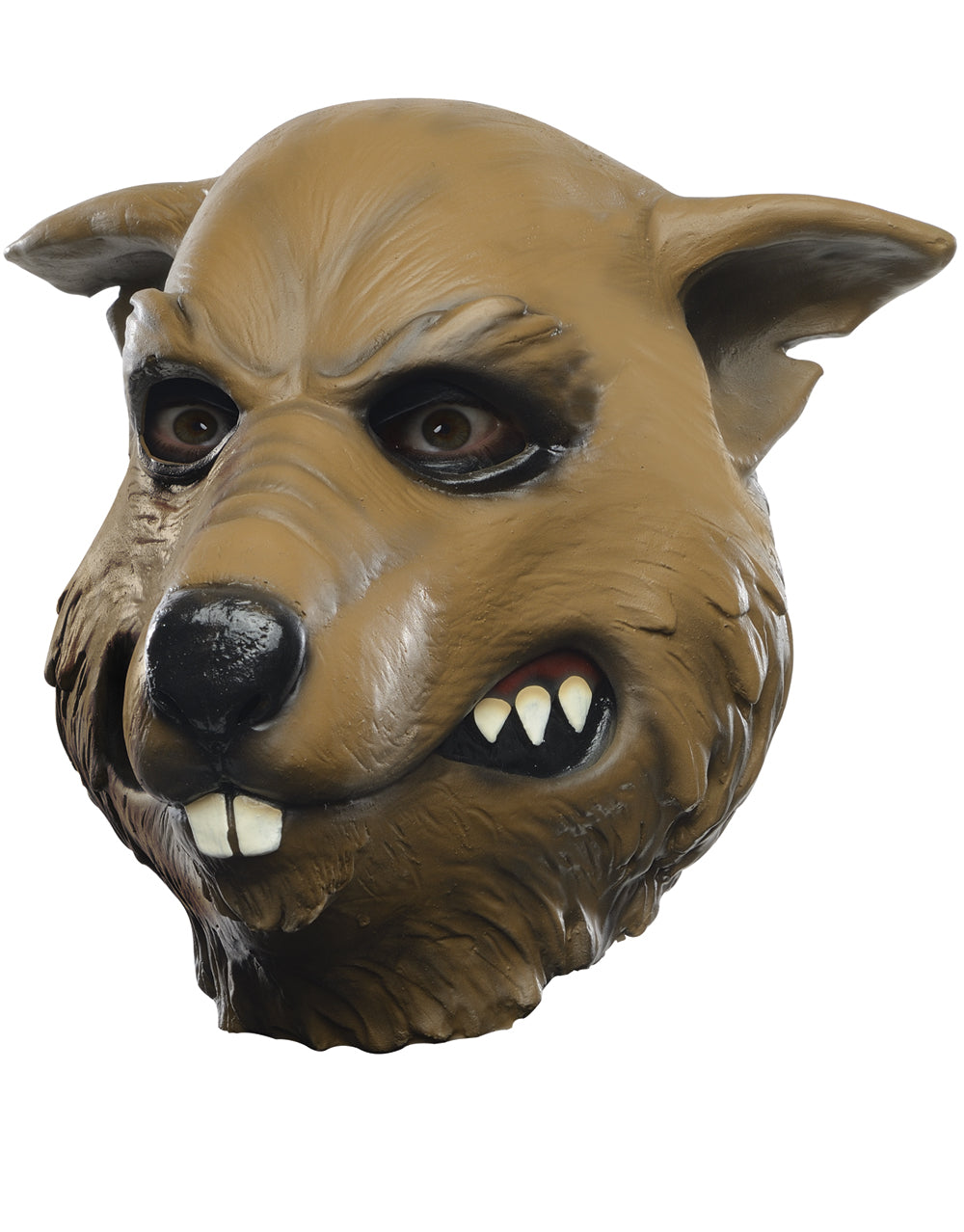 Teenage Mutant Ninja Turtles Splinter 3/4 vinyl mask costume accessory for adults.