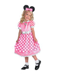 Disney Minnie Mouse pink costume for kids.