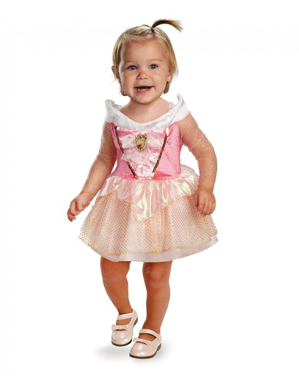 Sleeping Beauty Aurora infant costume for kids.