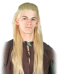 Lord of the Rings Legolas wig costume accessory for adults.