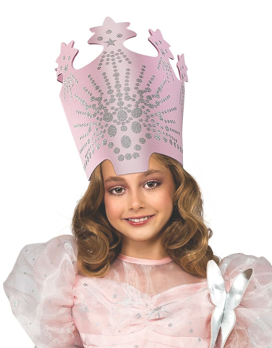The Wizard of Oz Glinda the Good Witch crown costume accessory for kids.