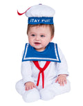 Ghostbusters Stay Puft Marshmallow Man costume for kids.