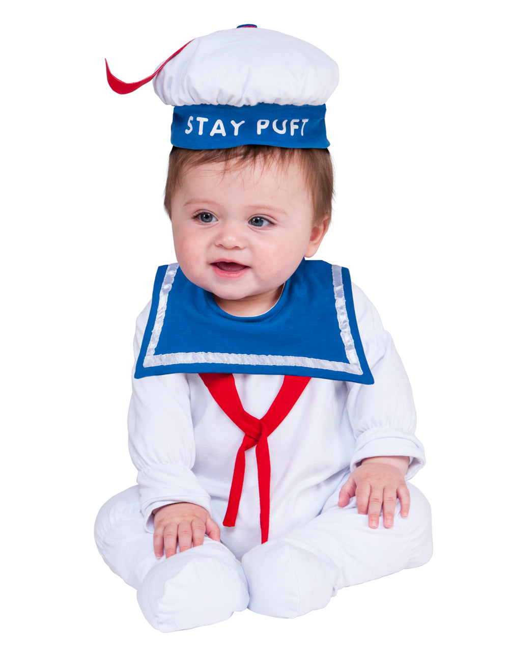 Ghostbusters Stay Puft Marshmallow Man costume for kids.