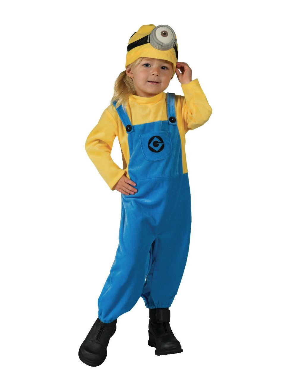 Despicable Me 3 Minion Mel toddler costume for kids.