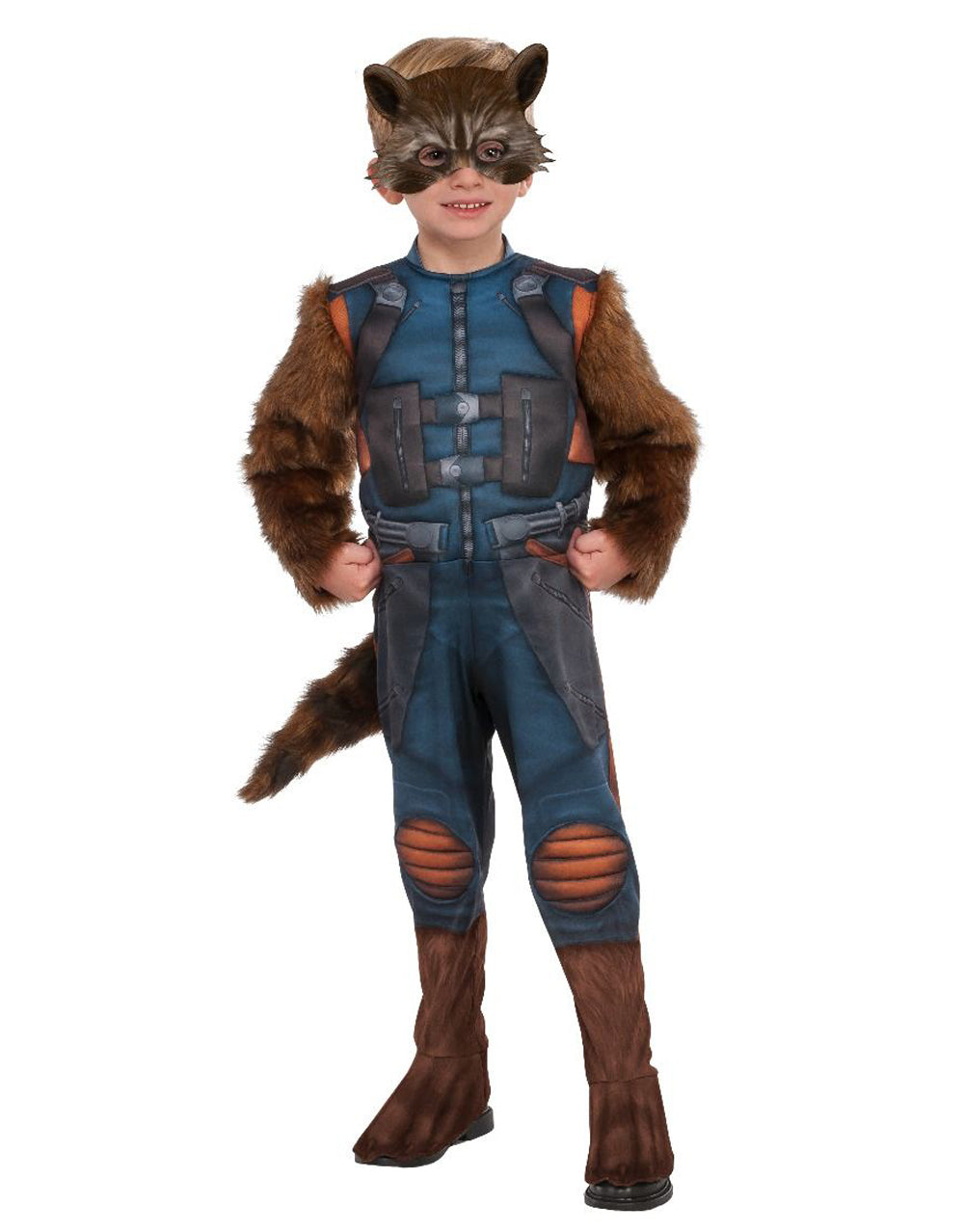 Rocket Raccoon Costume, Kids Toddler Deluxe Guardians of the Galaxy Vol 2. Outfit