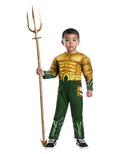 Aquaman Toddler deluxe costume for kids.