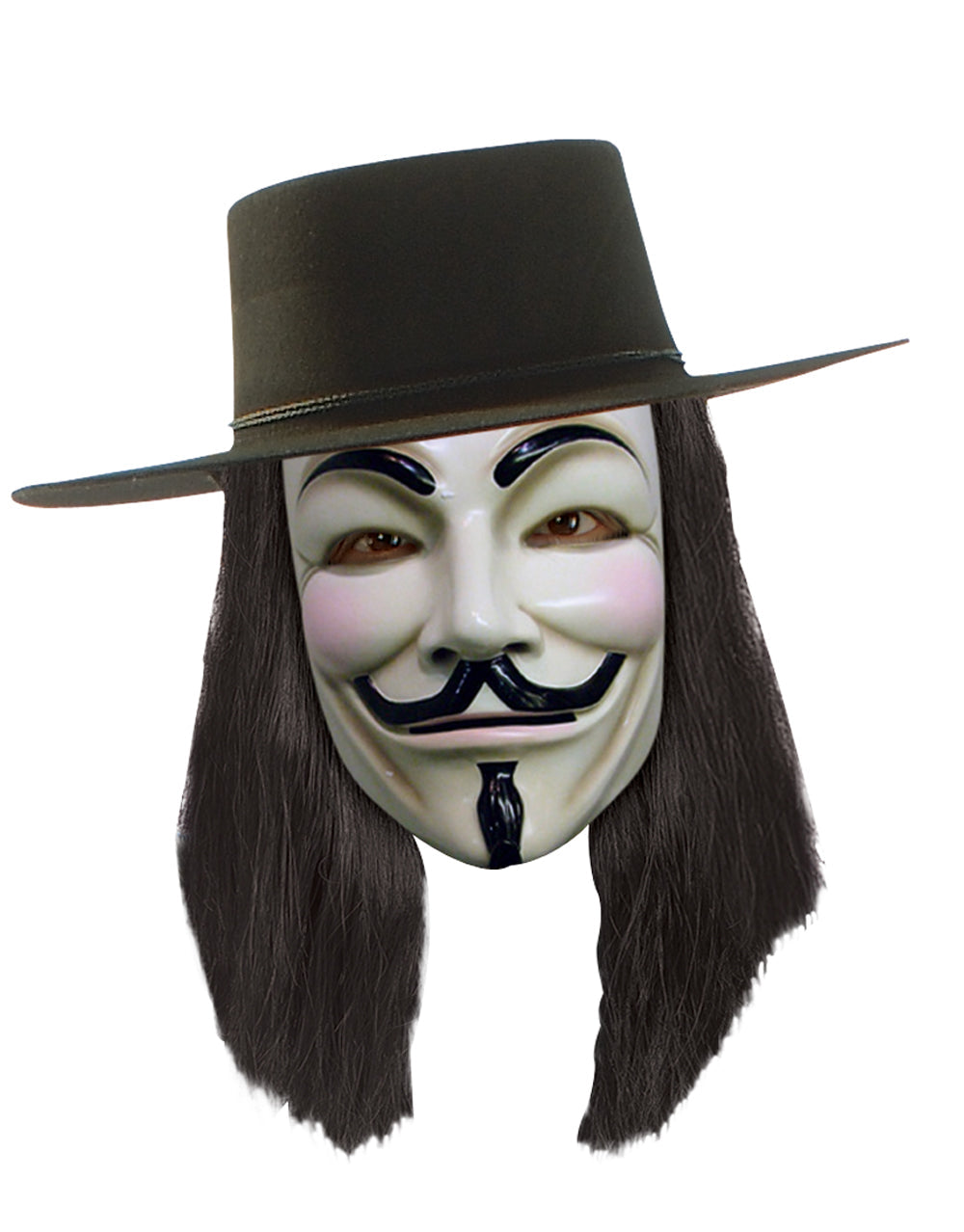 V for Vendetta wig costume accessory for adults.