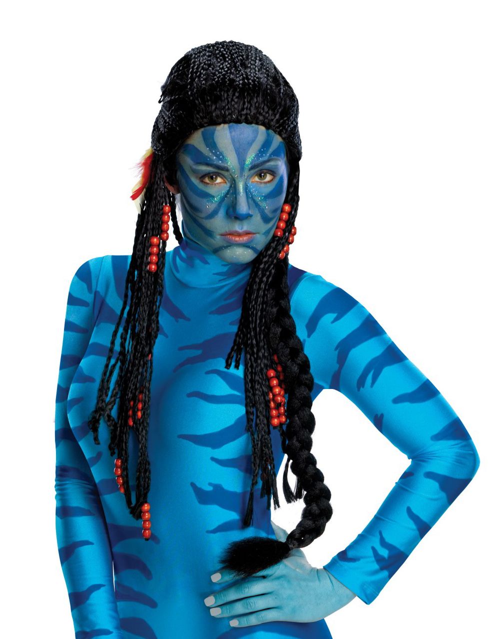 Avatar Neytiri wig costume accessory for women.