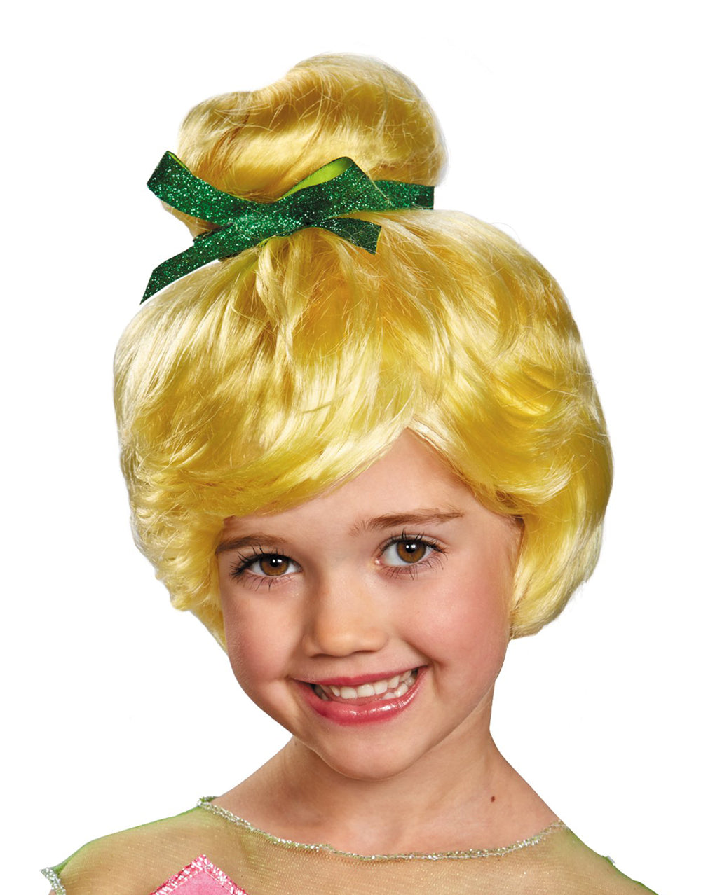 Peter Pan Tinker Bell wig costume accessory for kids.
