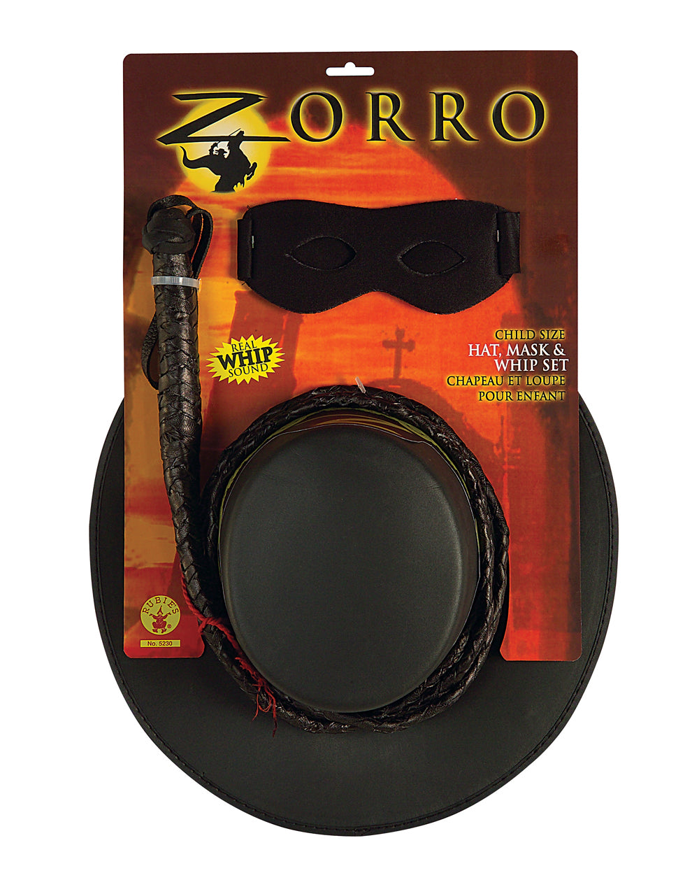 Zorro costume kit for kids.