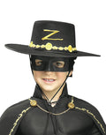 Zorro hat costume accessory for kids.