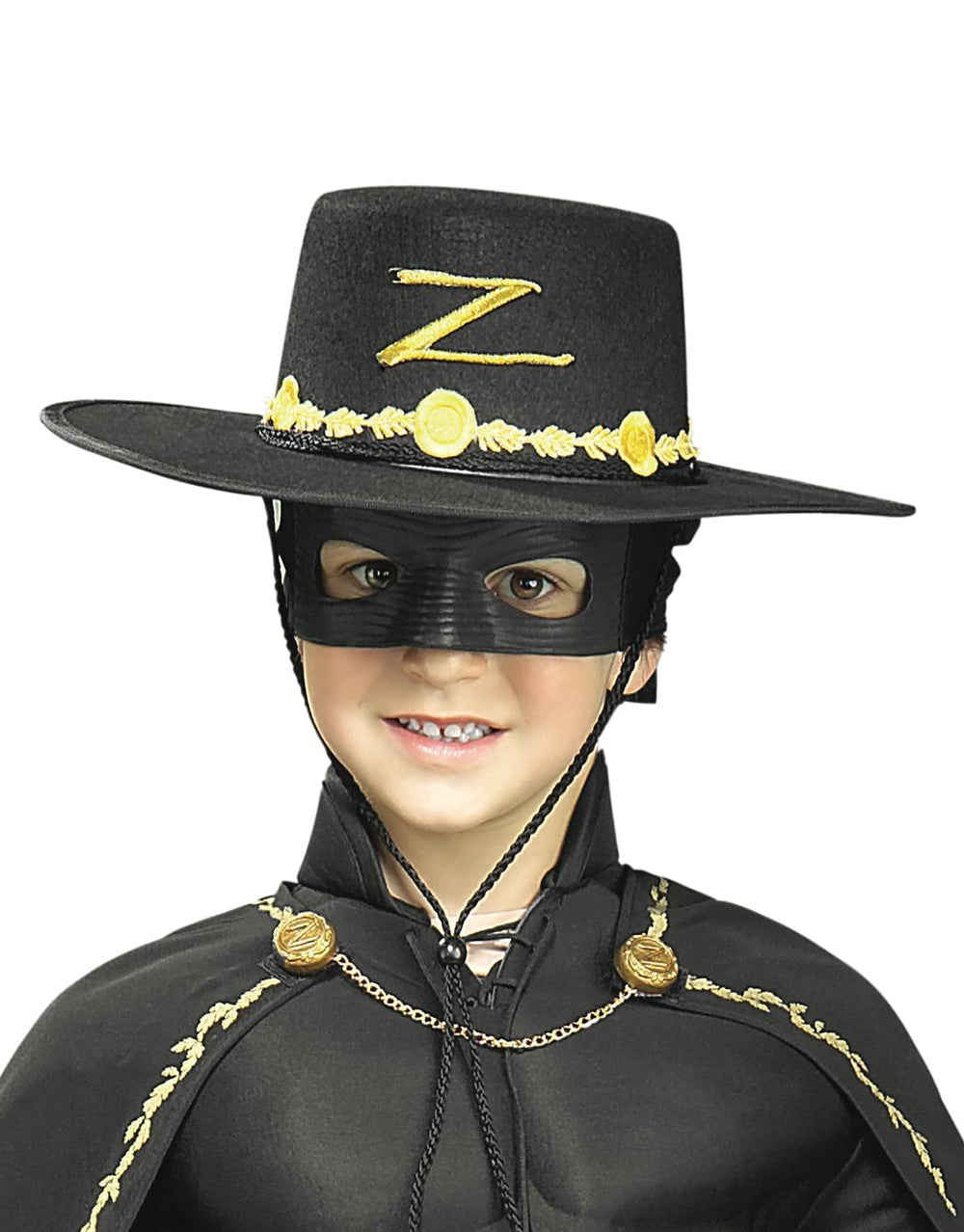 Zorro hat costume accessory for kids.