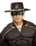 Zorro hat costume accessory for adults.