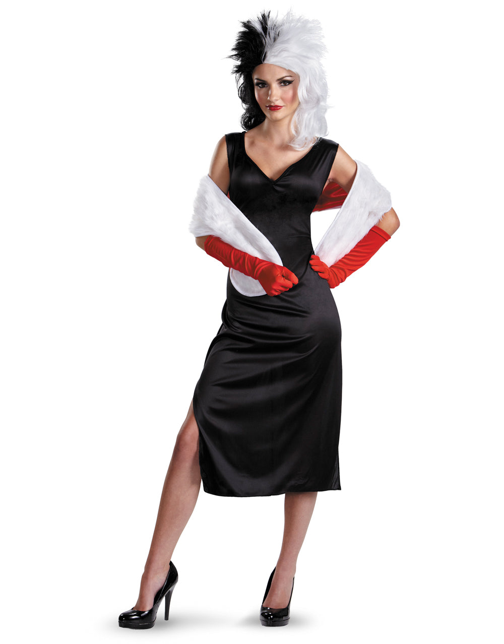 101 Dalmatians Cruella De Vil costume for women.