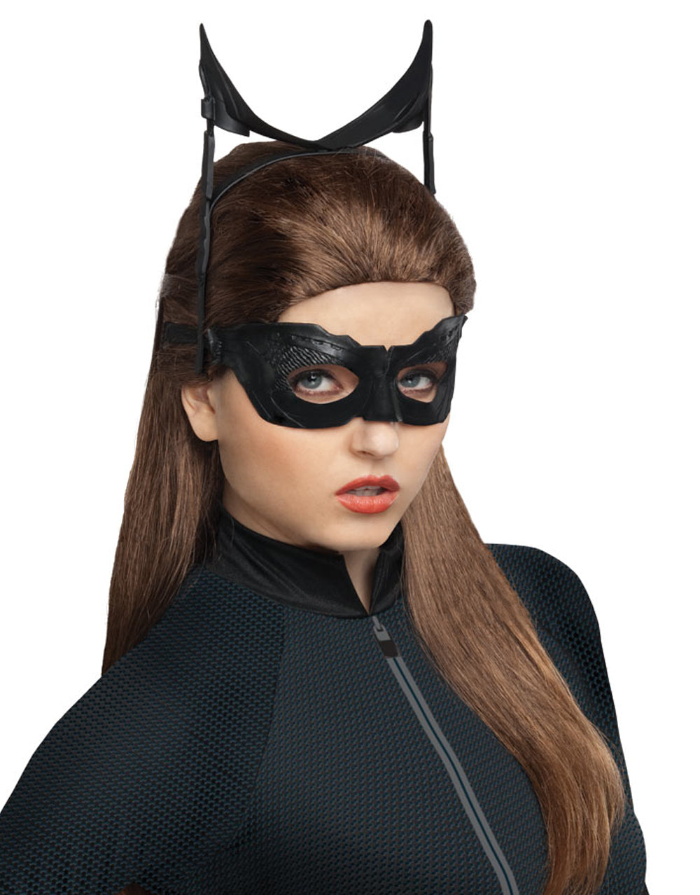 The Dark Knight Catwoman wig costume accessory for women.