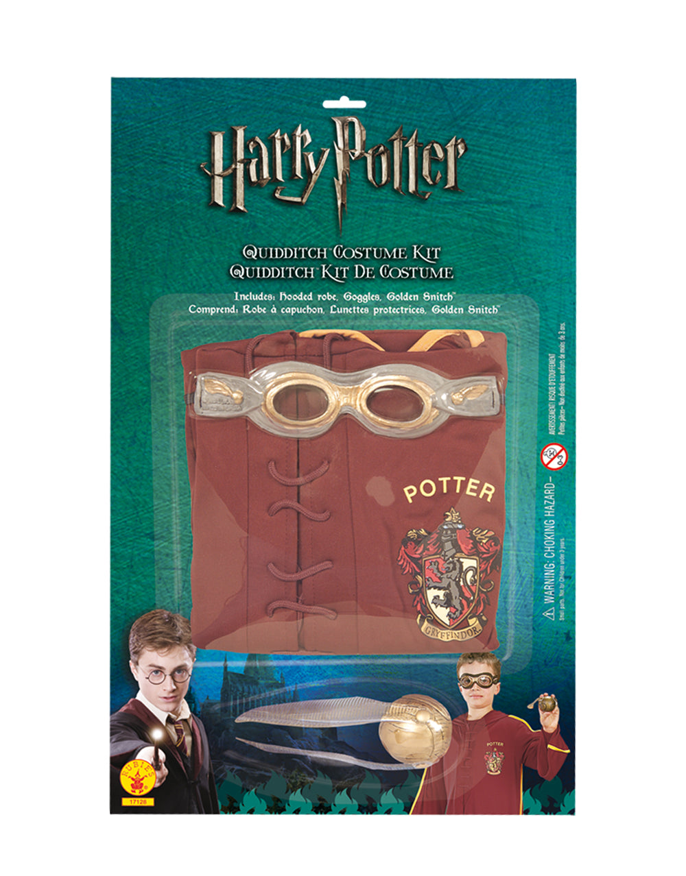 Harry Potter Quidditch costume kit for kids.