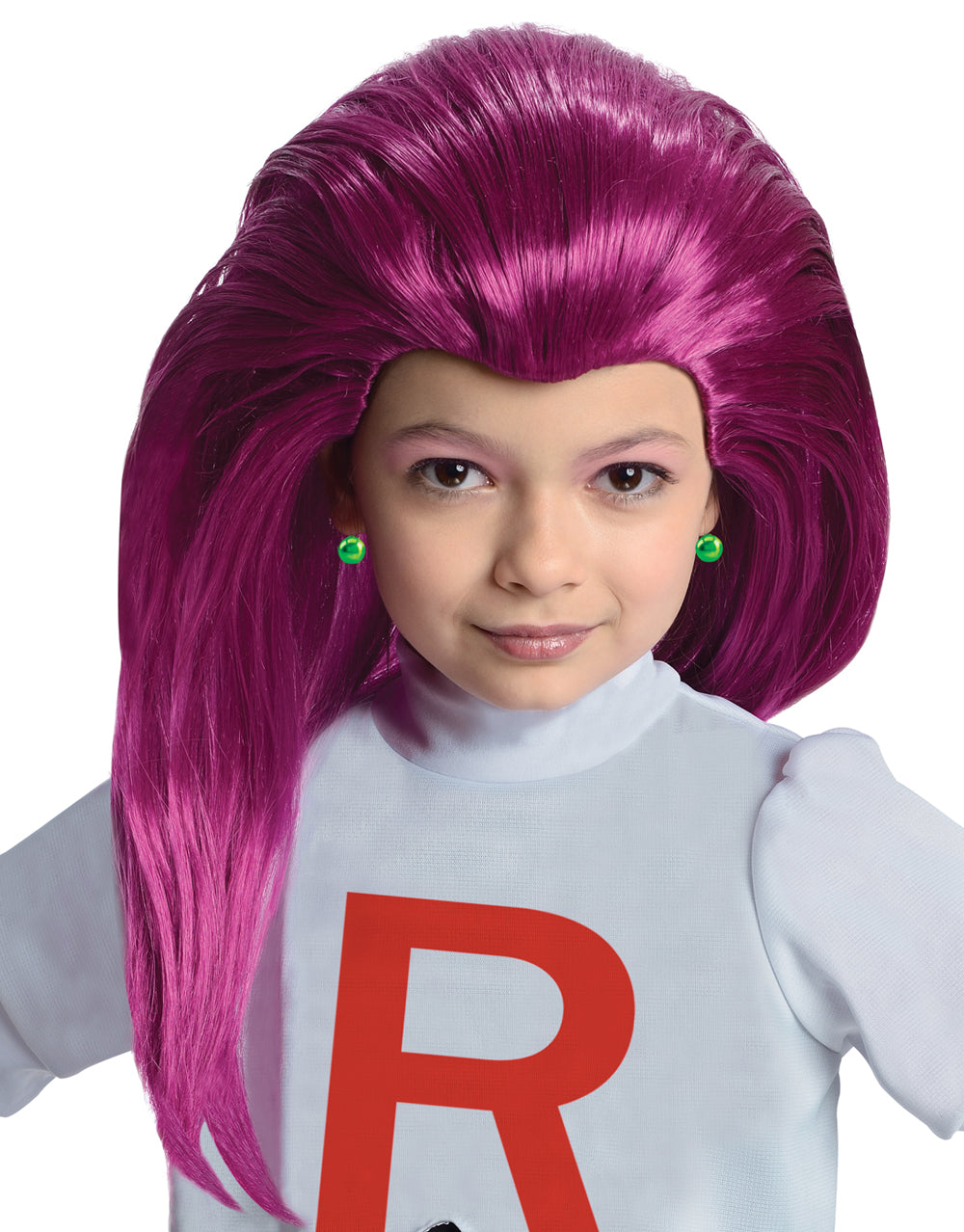 Pokemon Jessie wig costume accessory for kids.