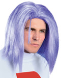 Pokemon James wig costume accessory for adults.