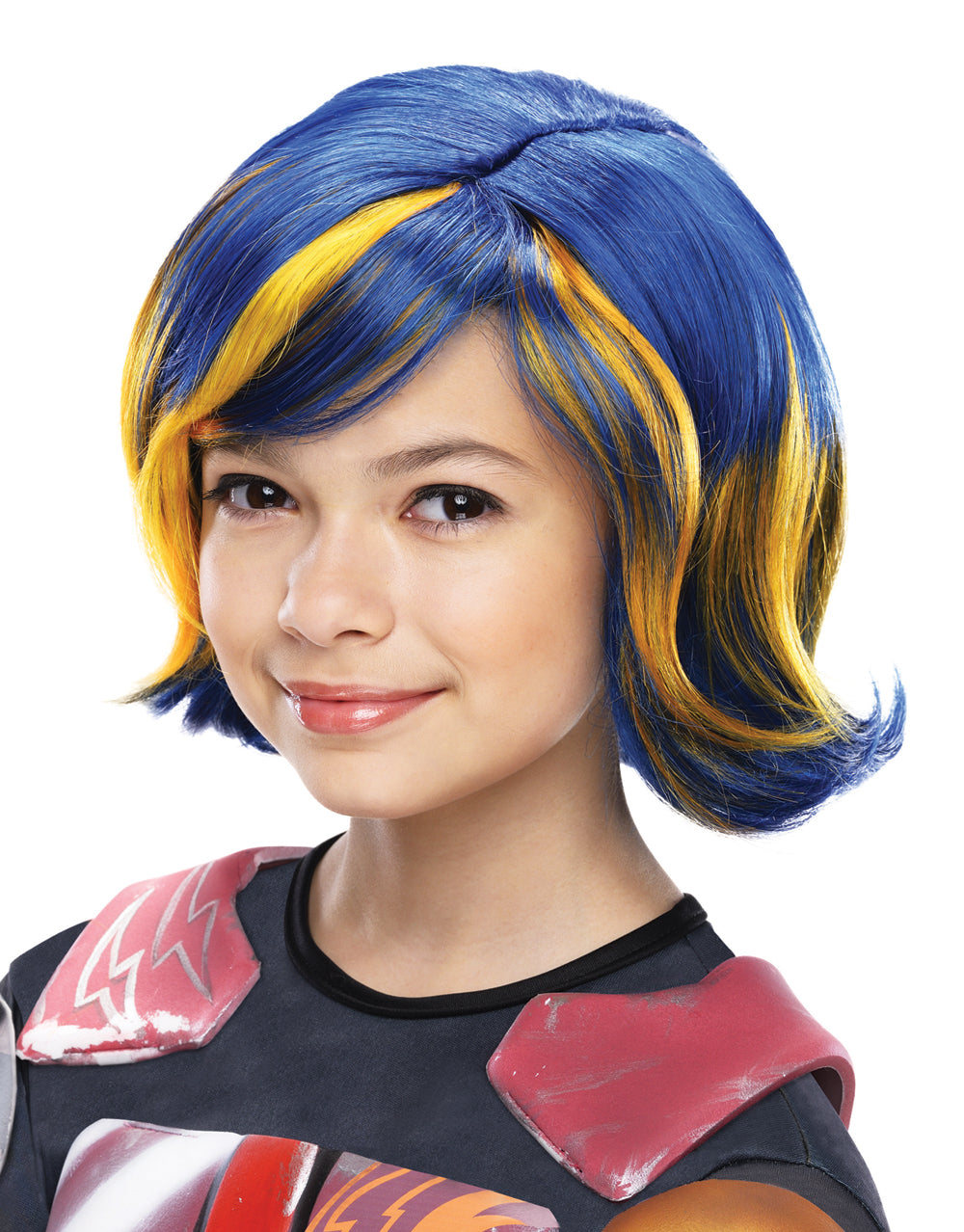 Star Wars Sabine Wren wig costume accessory for kids.