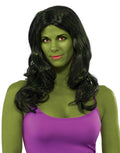 Marvel Comics She-Hulk wig costume accessory for women.