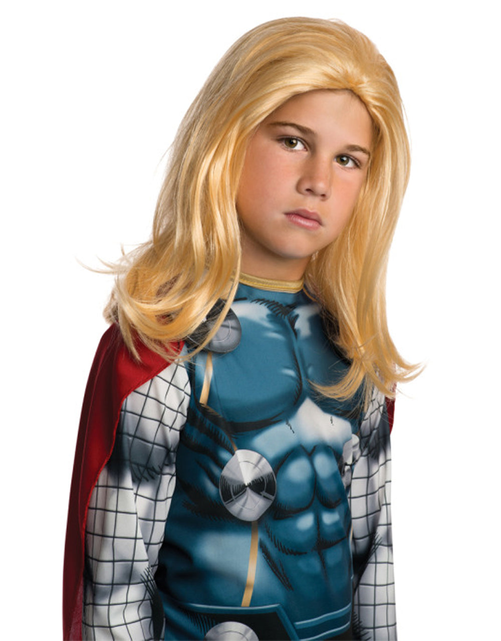 The Avengers Thor wig costume accessory for kids.