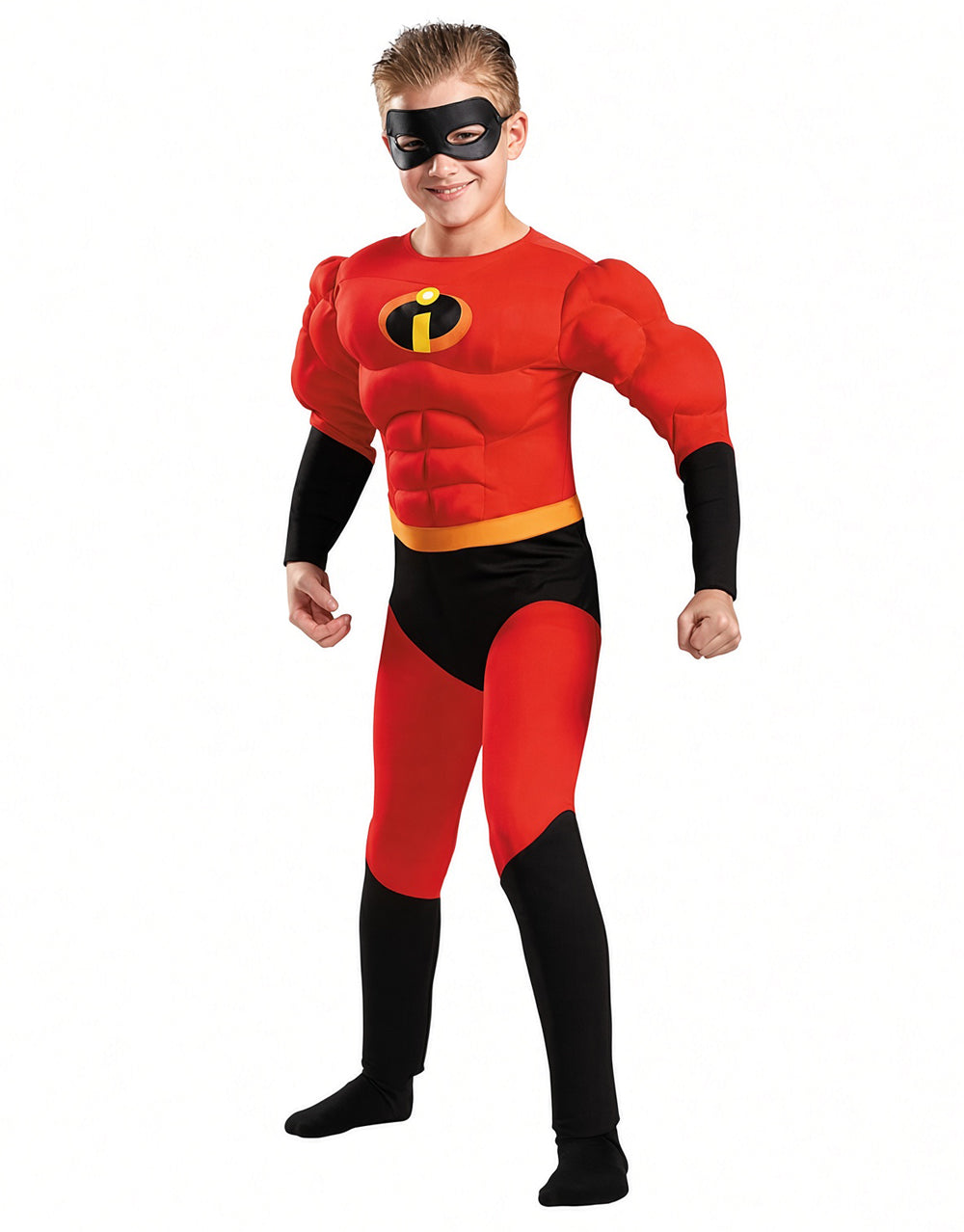 The Incredibles Dash muscle costume for kids.