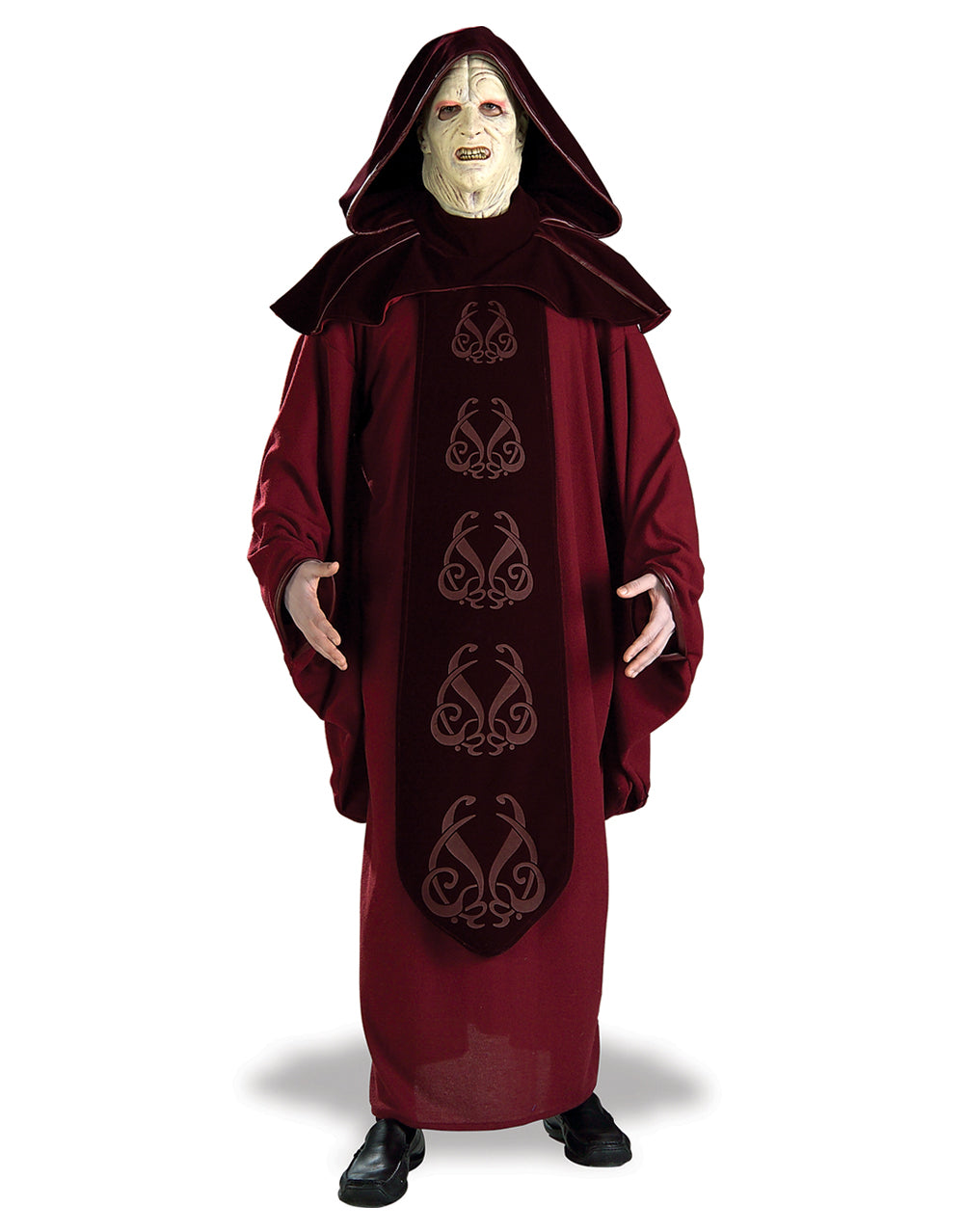 Star Wars Supreme Edition Emperor Palpatine costume for adults.