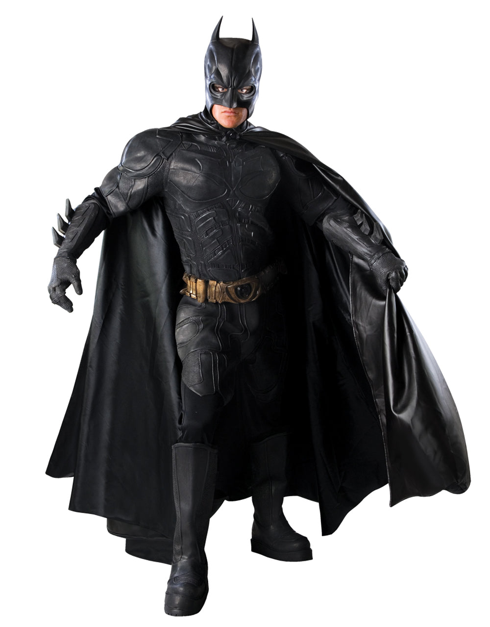 The Dark Knight Batman grand heritage costume for adults.