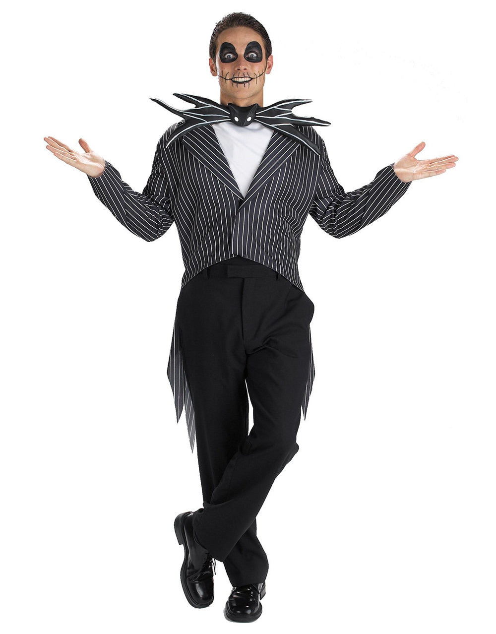 The Nightmare Before Christmas Jack Skellington costume for adults.