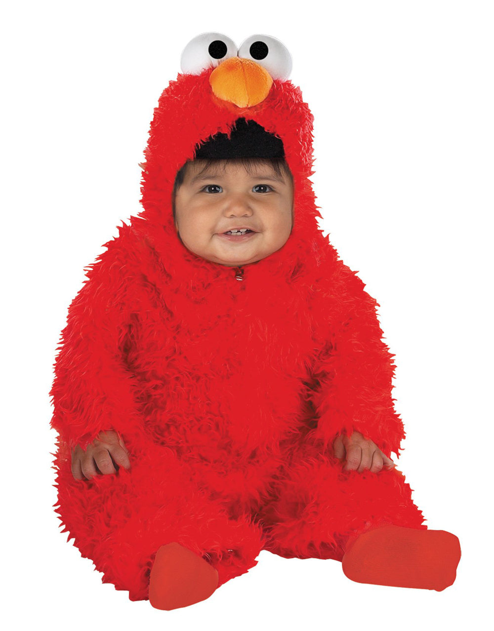Sesame Street Elmo plush deluxe costume for kids.
