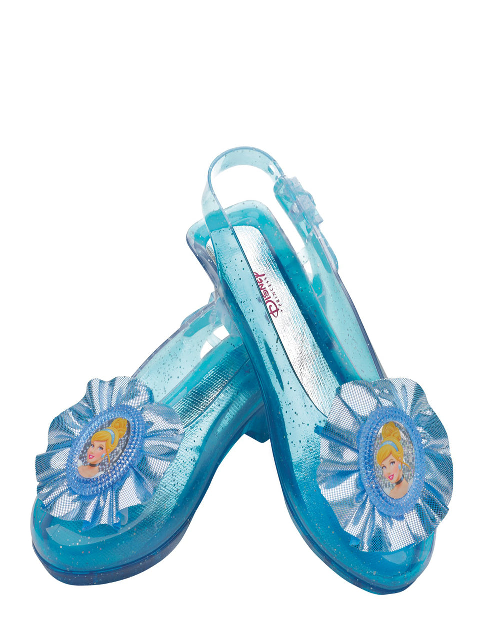 Disney Cinderella sparkle shoes costume accessory for kids.