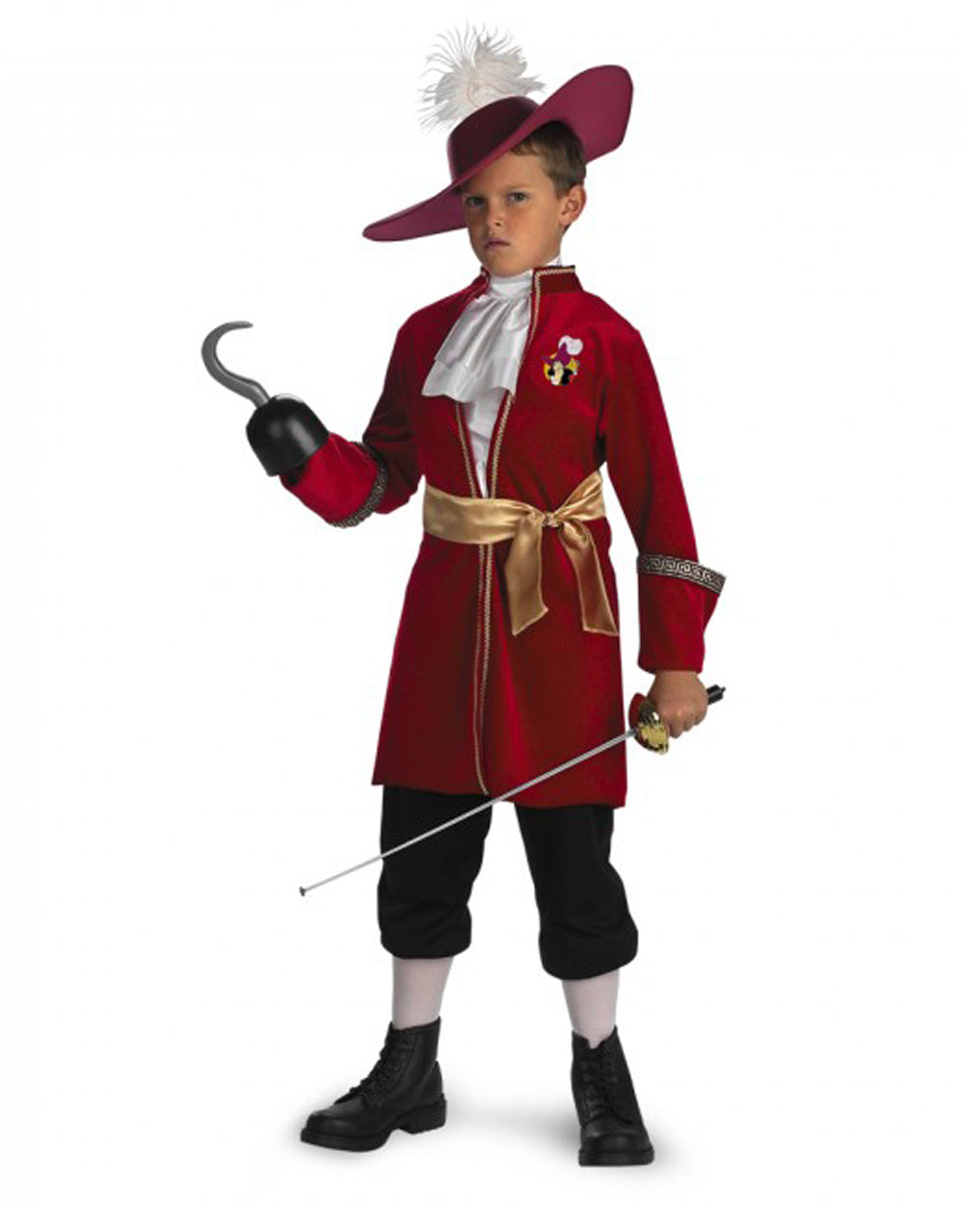 Peter Pan Captain Hook classic costume for kids.