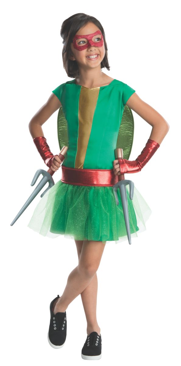 Teenage Mutant Ninja Turtles Raphael tutu costume for kids.