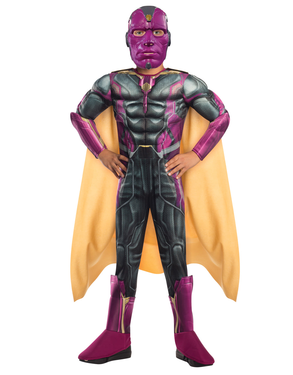 Avengers Age of Ultron Vision deluxe costume for kids.