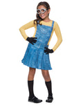 Despicable Me girl Minion costume for kids.