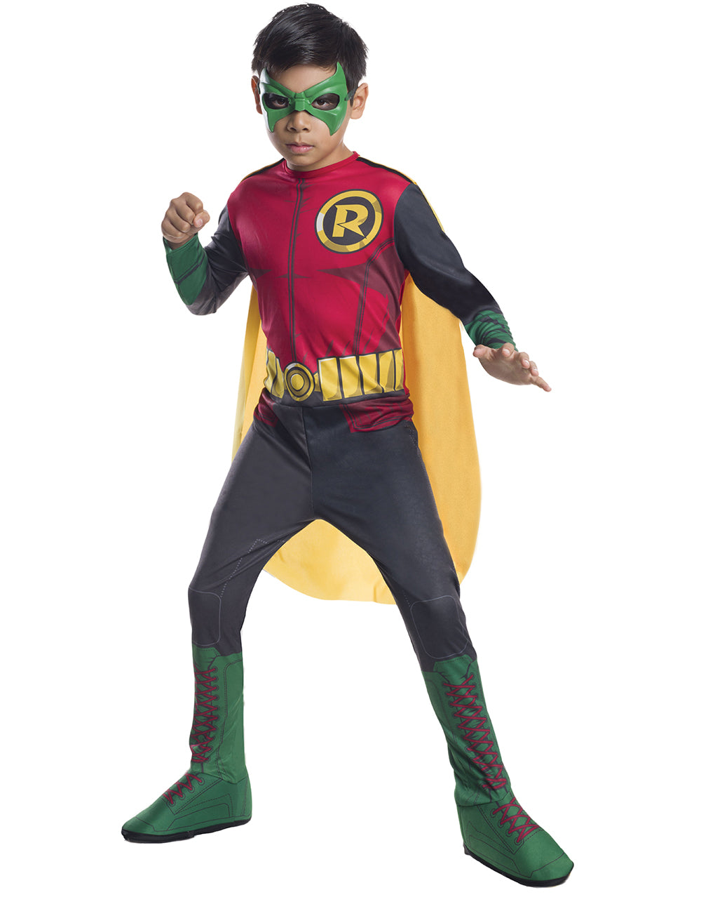 DC Comics Teen Titans Go Robin costume for kids.
