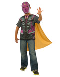 Avengers Age of Ultron Vision shirt costume for kids.