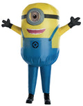 Despicable Me Stuart inflatable Minion costume for kids.