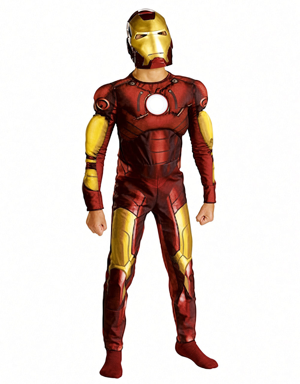 Iron Man muscle chest costume for kids.