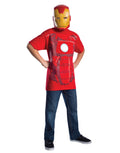 The Avengers Iron Man shirt costume for kids.